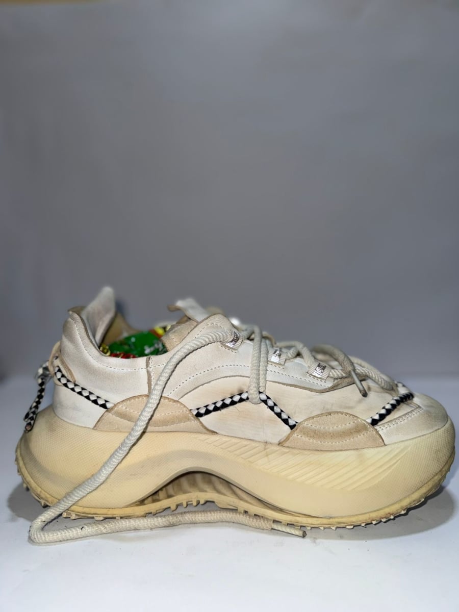 SALAXI 19 WHITE B8 BLACK pre-owned shoes by Salaxi